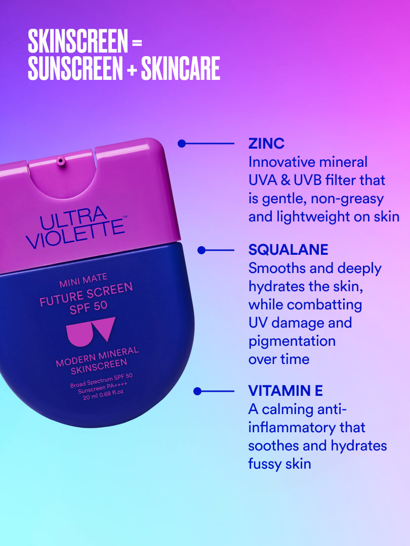 SPF Mini Mates SPF 50 Hydrating & Mineral Facial Sunscreen Set