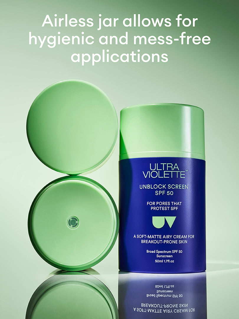 Unblock Screen SPF 50 Breakout-Friendly SKINSCREEN 50ml
