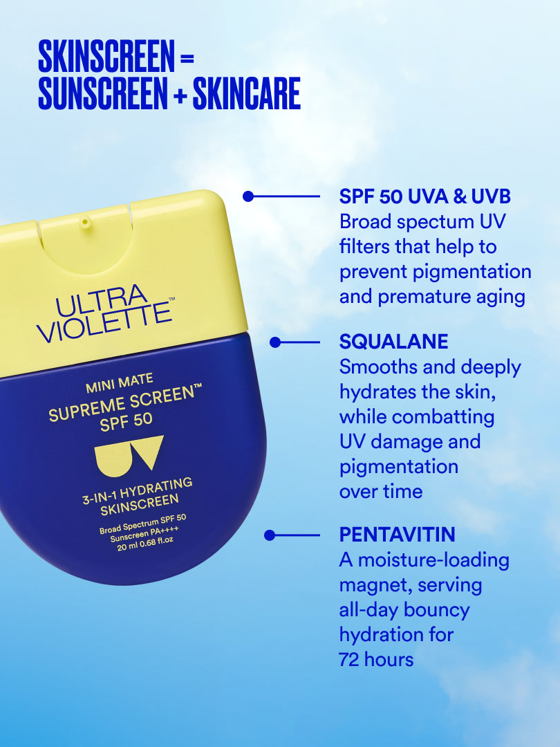 SPF Mini Mates SPF 50 Hydrating & Mineral Facial Sunscreen Set