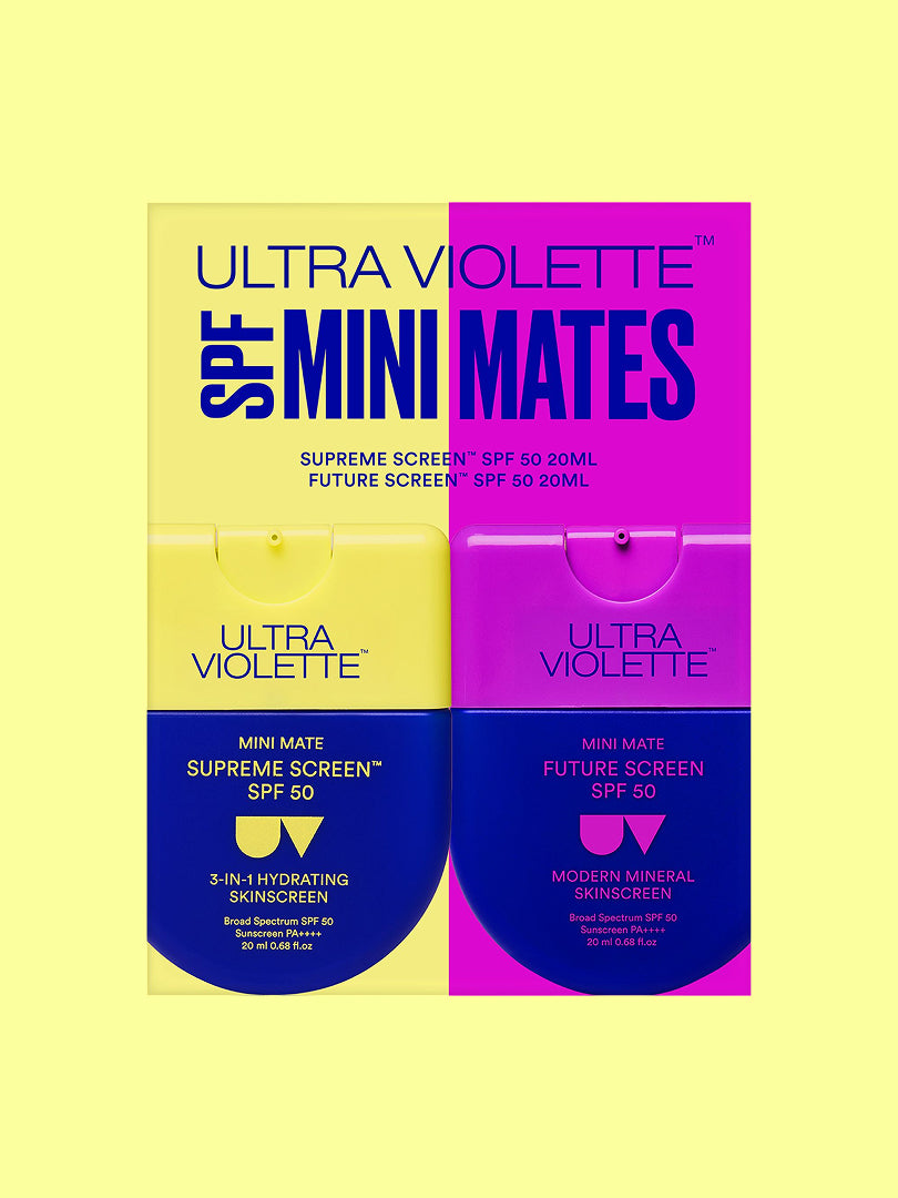 SPF Mini Mates SPF 50 Hydrating & Mineral Facial Sunscreen Set
