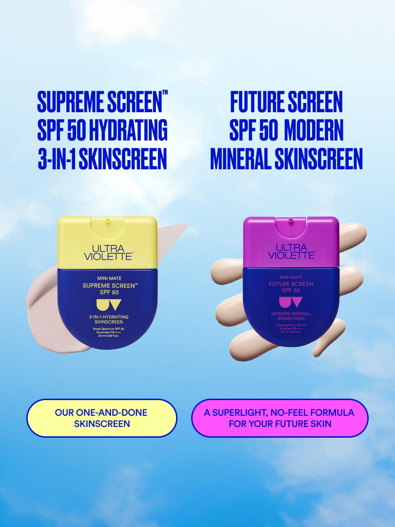 SPF Mini Mates SPF 50 Hydrating & Mineral Facial Sunscreen Set