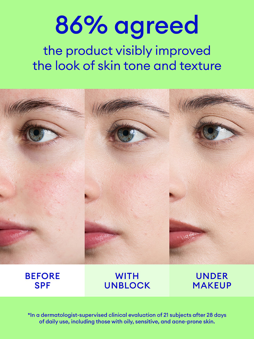 Unblock Screen SPF 50 Breakout-Friendly SKINSCREEN 50ml